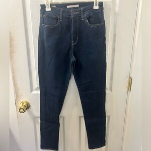 Levi's Women's Dark Indigo Skinny Jeans